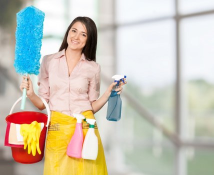 Office cleaning service in E5 for a local workplace reception area