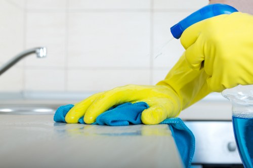 Finished carpet cleaning results in a UK property