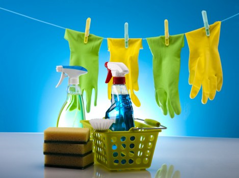 Local cleaning team working in a Clapton area property